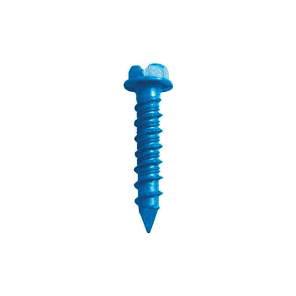 Itw Tapcon Concrete Screw, 1/4" Dia., Hex, 1-3/4" L, Steel 75 PK 24320